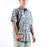 Patagonia - Ms To Go Shirt - Swallowtail Geo Still Blue