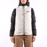 Patagonia - Ws Retro Pile Vest - Natural Elwood Green