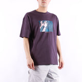 Polar Skate Co - Caged Hands Tee - Dark Violet.