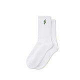 Polar Skate Co - Rib Socks No Comply - White Army Green