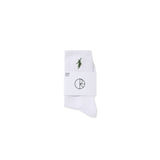 Polar Skate Co - Rib Socks No Comply - White Army Green