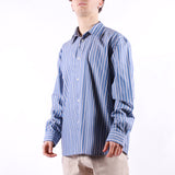 Selected - Ben Stripe LS Shirt - Medieval Blue Multi