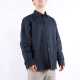 Selected - Clay Linen LS Shirt - Sky Captain