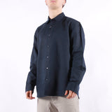 Selected - Clay Linen LS Shirt - Sky Captain