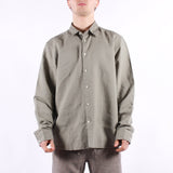 Selected - Clay Linen LS Shirt - Vetiver