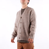 Selected - Cody Ls Knit Cardingan - Oatameal Neps
