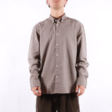 Selected - Cole Jay Melange Ls Shirt - Choacolate Chip Multi