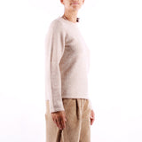 Selected - Lulu LS Knit - Birch Melange