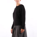 Selected - Lulu LS Knit - Black