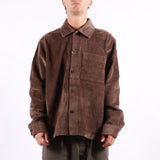 Selected - Motto Kris Cord Overshirt - Chocolate Chip