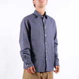 Selected - Reg Noah Brushed Twist - Medium Blue Denim Twisted