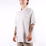 Selected - Thomas SS Overshirt - Egret Skyway