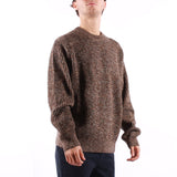 Selected - Tilum Ls Knit Crew Neck - Turkish Coffee