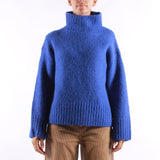 Selected - Gabriella Ls Knit - Dazzling Blue