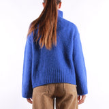 Selected - Gabriella Ls Knit - Dazzling Blue