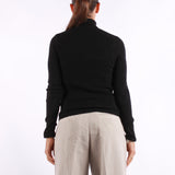 Selected - Ingrid Ls Knit - Black