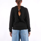 Selected - Lulu Ls Knit - Black