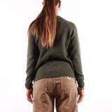 Selected - Lulu Ls Knit - Kalamata Melange