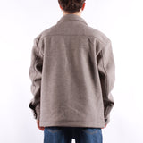 Selected - Mitch Wool Blend Shacket - Deep Taupe