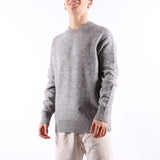 Selected - Rai Ls Knit Crew - Light Grey Melange