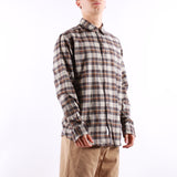 Selected - Reg Owen Flannel Shirt - Asphalt Checks
