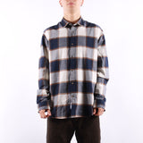 Selected - Reg Owen Flannel Shirt - Sky Captain Brown