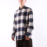Selected - Reg Owen Flannel Shirt - Sky Captain Brown