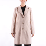 Selected - Sasja Wool Blend Coat - Sandshell Melange