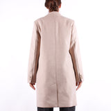 Selected - Sasja Wool Blend Coat - Sandshell Melange