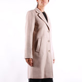 Selected - Sasja Wool Blend Coat - Sandshell Melange