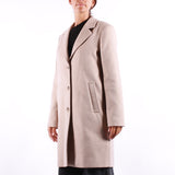 Selected - Sasja Wool Blend Coat - Sandshell Melange