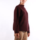 Selected - Sia Ras Ls Knit - Fig