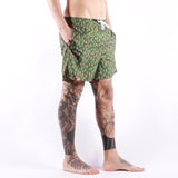 Sun 68 - Swim Pant Tie Pattern - 37 Verde Scuro