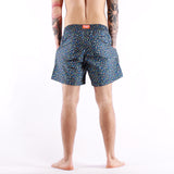 Sun 68 - Swim Pant Small Pattern - 0701 Navy Blue Bianco