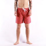 Sun 68 - Swim Pant Small Pattern - 10 Rosso