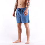 Sun 68 - Swim Pant Small Pattern - 58 Royal