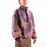 The North Face - M Tnf Red Box Printed 1-2 Fleece - Grounded Plum