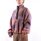 The North Face - M Tnf Red Box Printed 1-2 Fleece - Grounded Plum