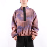 The North Face - M Tnf Red Box Printed 1-2 Fleece - Grounded Plum
