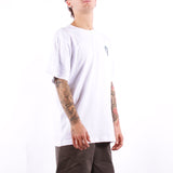 The North Face - U Basecamp Barista Relaxed SS Tee - Tnf White Pacific Teal