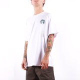 The North Face - U Basecamp Barista Relaxed SS Tee - Tnf White Pacific Teal