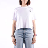 The North Face - W Evolution Simple Dome Crop Relaxed SS Tee - Tnf White
