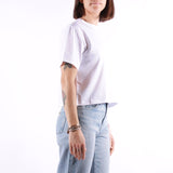 The North Face - W Evolution Simple Dome Crop Relaxed SS Tee - Tnf White