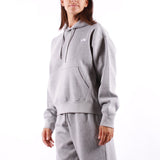 The North Face - W Tnf Essential Simple Dome Boxy OS Hood - Tnf Pale Grey Heather