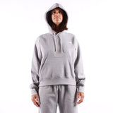 The North Face - W Tnf Essential Simple Dome Boxy OS Hood - Tnf Pale Grey Heather