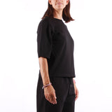 The North Face - W Tnf Essential Simple Dome Boxy Relaxed SS Tee - Tnf Black