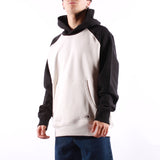 The North Face - M Heritage Hoodie - White Dune Tnf Black