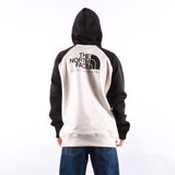 The North Face - M Heritage Hoodie - White Dune Tnf Black