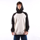 The North Face - M Heritage Hoodie - White Dune Tnf Black