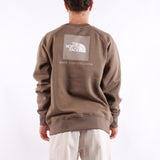 The North Face - M Raglan Box Nse Reg Crew - Mocha Brown Mushroom
